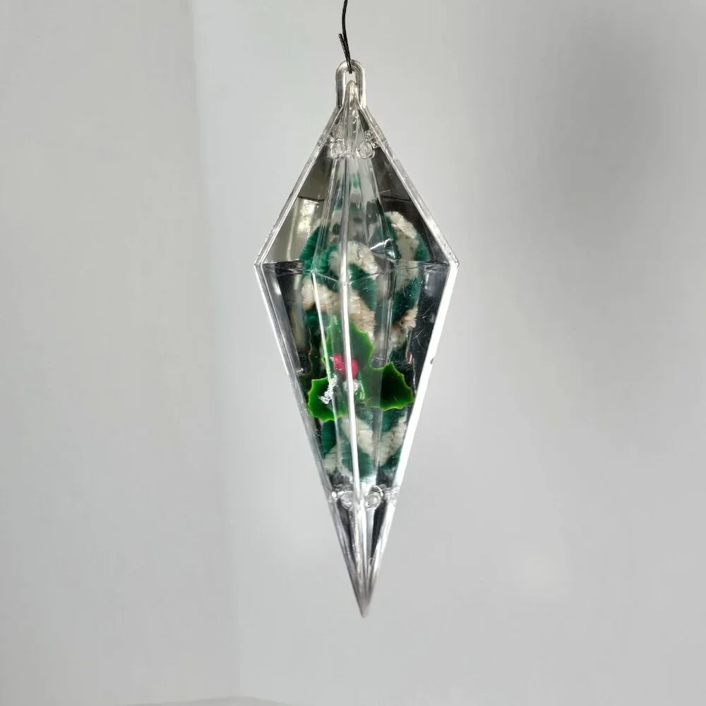 VTG Christmas Ornaments Lot Aluminum Bells Plastic Icicles Mirrored Ball 50s 60s